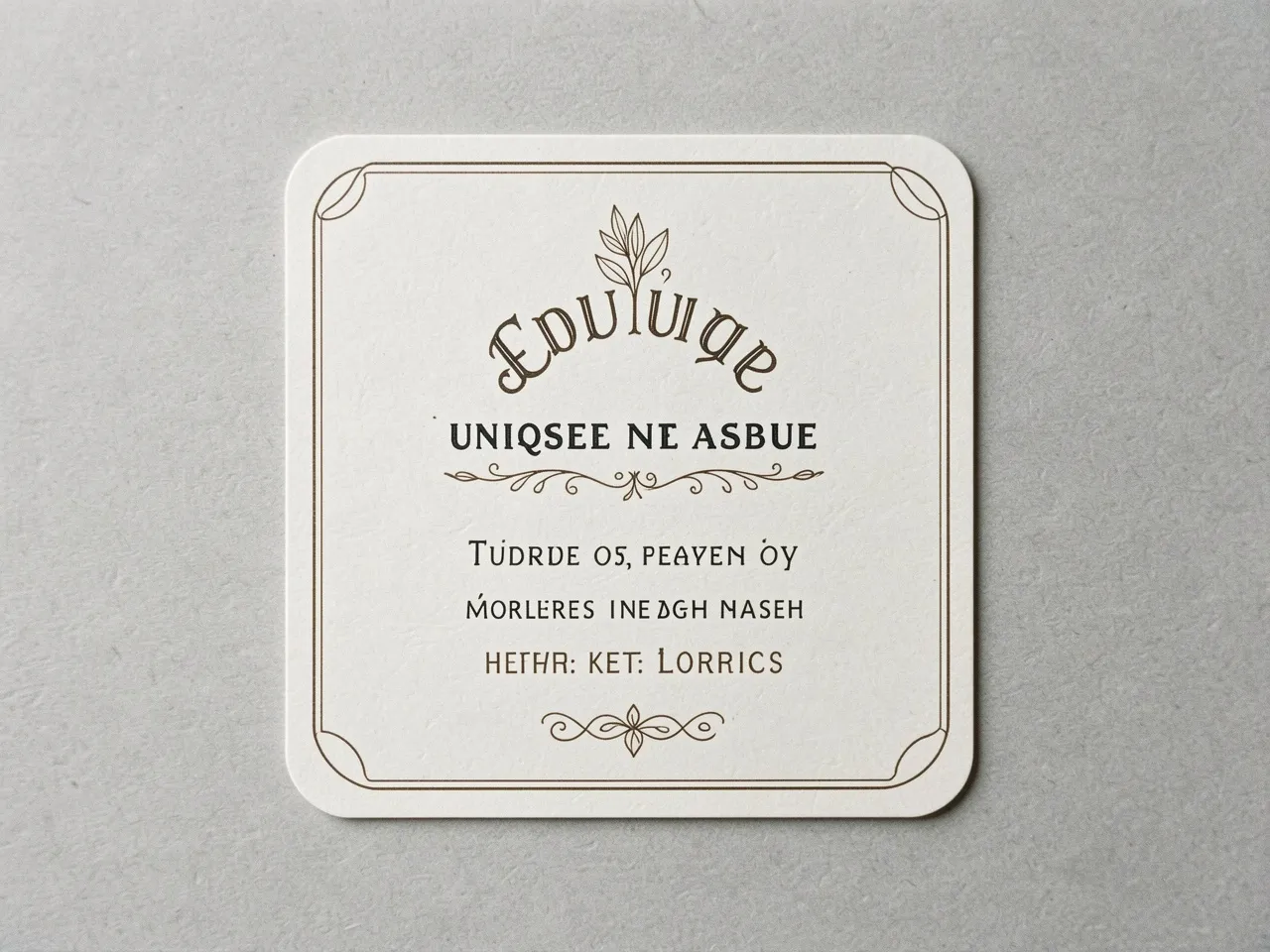 Etikettdesign studio